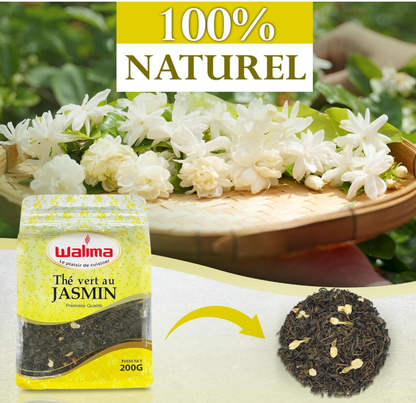 Thé Vert Au Jasmin Walima 200g